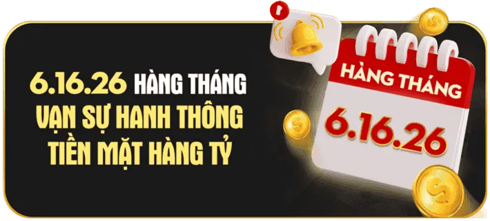 Chương trình hoàn trả hàng tuần vin777vip